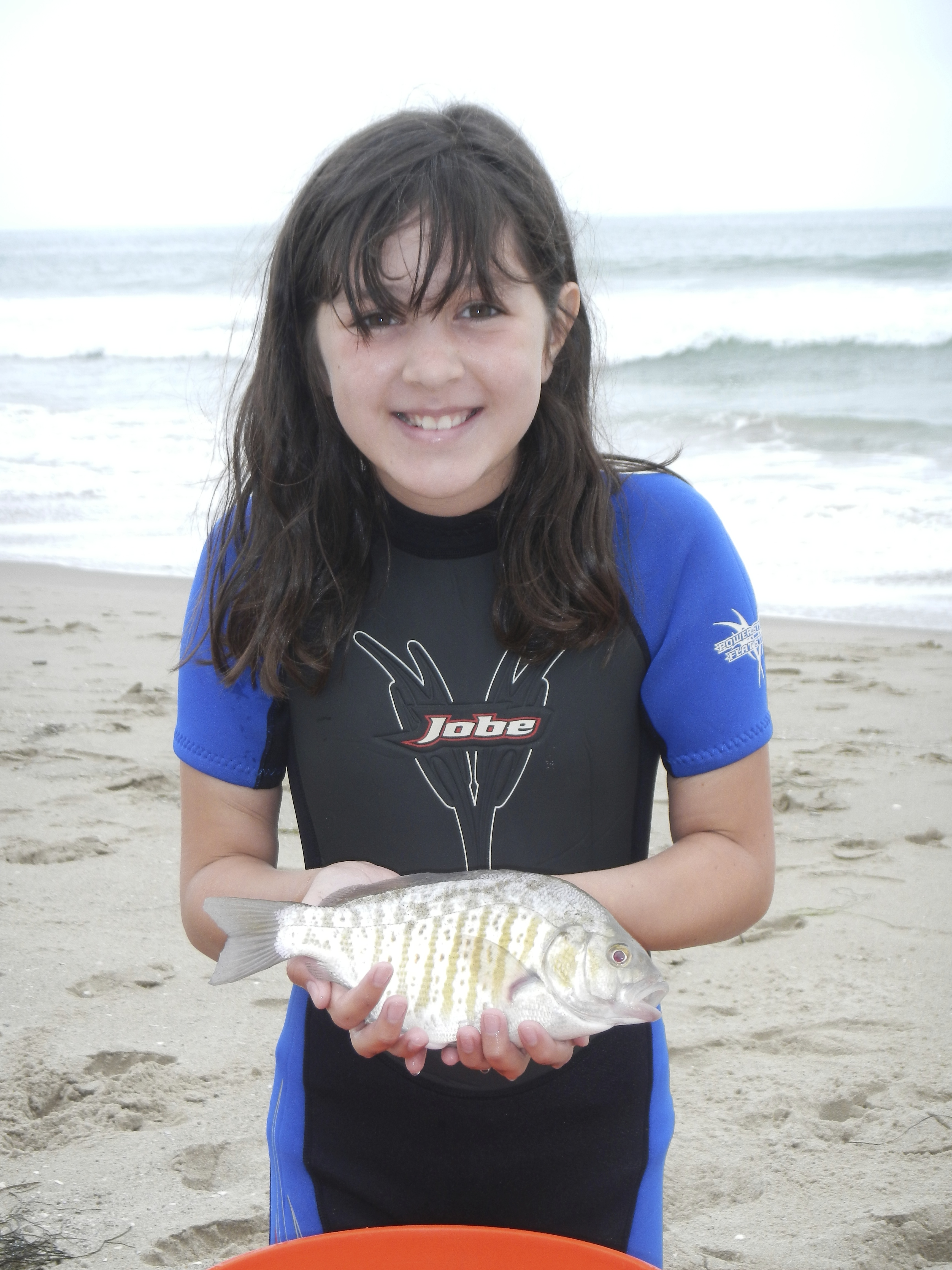 Surf Fishing For The Biggest Surfperch I've Caught Yet 