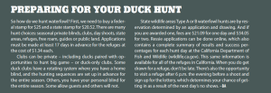 Preparing For Your Duck Hunt